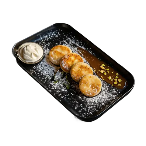 Сирники з соленою карамеллю