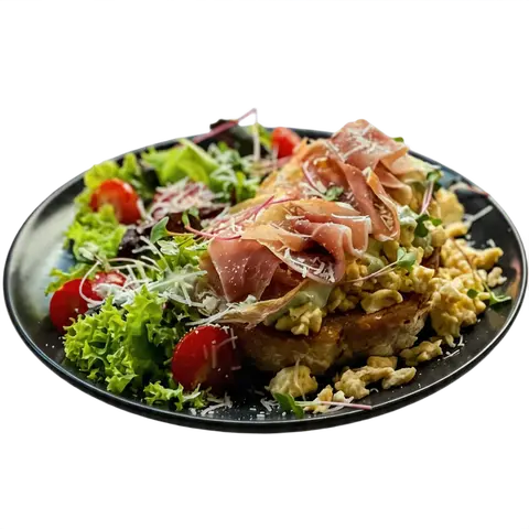 Скрембл з прошуто