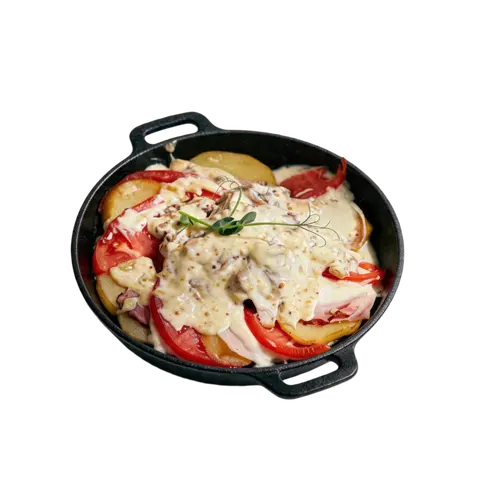 СКОВОРІДКА З КУРЯЧИМ БЕДРОМ